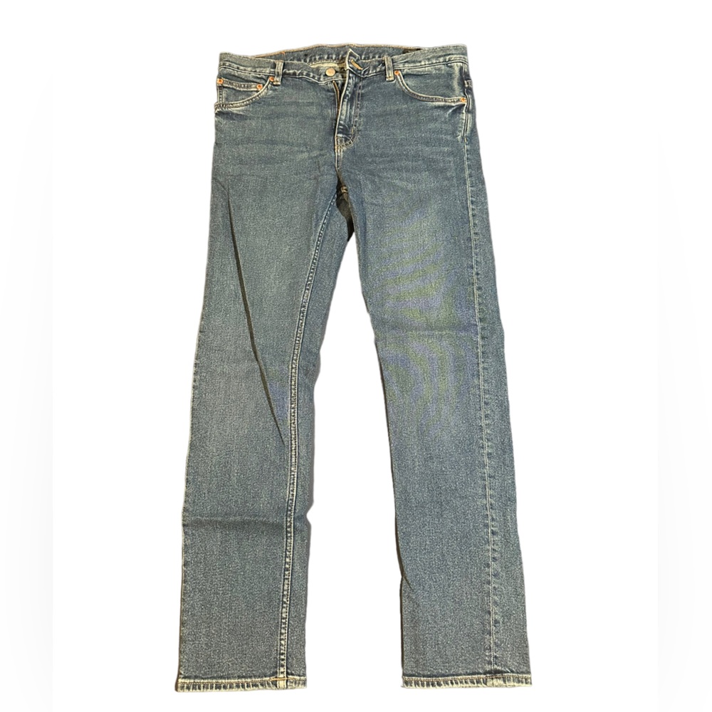 Weekday Brand Denim Dark Wash Men Size 32/30 Skinny Fit Used